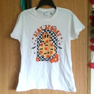 COPY 🇺🇦 Spooky Halloween Tshirt New With Tags Artsy Art To Wear